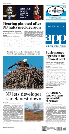 Cover of Asbury Park Press