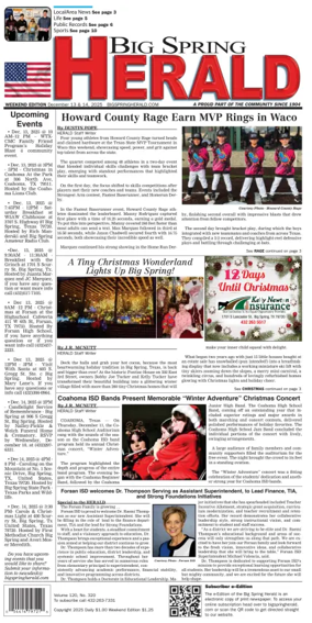 Cover of Big Spring Herald Weekend