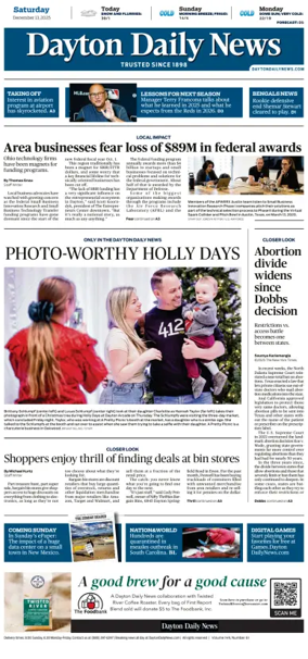 Cover of Dayton Daily News