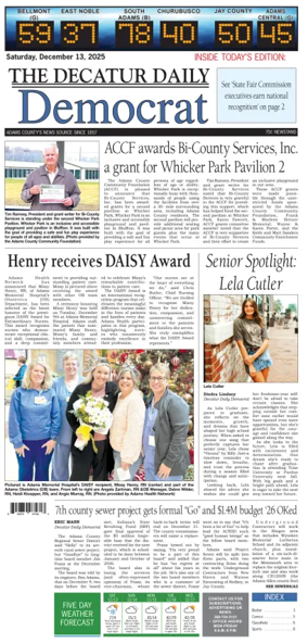 Cover of The Decatur Daily Democrat