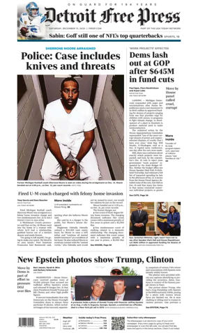 Cover of Detroit Free Press