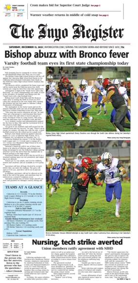 Cover of Inyo Register