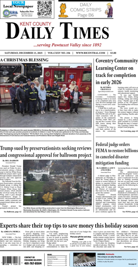 Cover of Kent County Daily Times