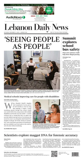 Cover of Lebanon Daily News