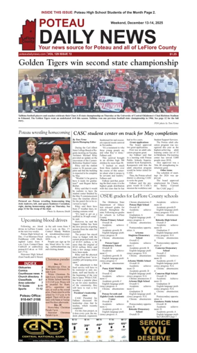 Cover of Poteau Daily News