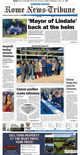 Cover of Rome News-Tribune