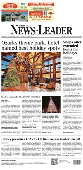 Cover of Springfield News-Leader