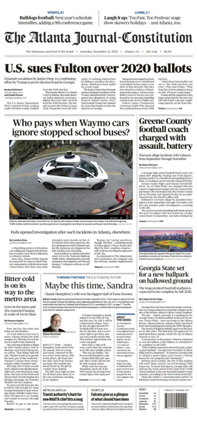 Cover of The Atlanta Journal-Constitution