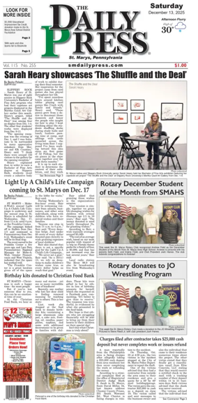 Cover of The Daily Press