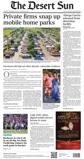 Cover of The Desert Sun