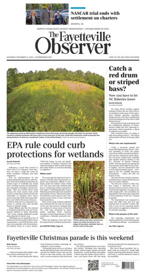 Cover of The Fayetteville Observer