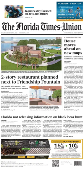 Cover of The Florida Times-Union