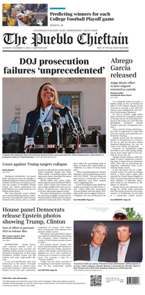 Cover of The Pueblo Chieftain