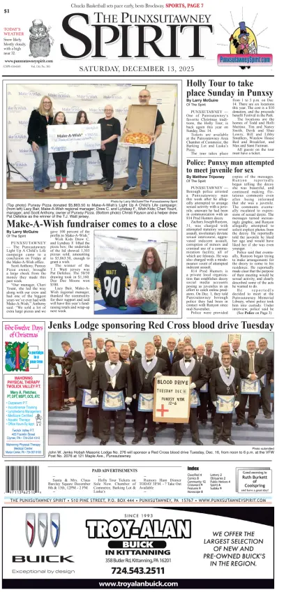 Cover of The Punxsutawney Spirit