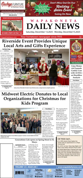Cover of Wapakoneta Daily News