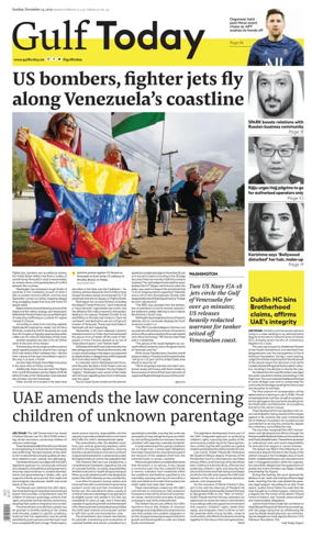 Cover of Gulf Today
