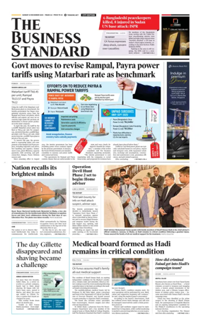 Cover of The Business Standard