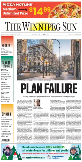 Cover of Winnipeg Sun