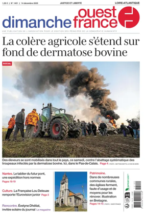 Cover of Dimanche Ouest France (Loire-Atlantique)