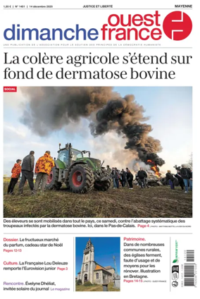 Cover of Dimanche Ouest France (Mayenne)