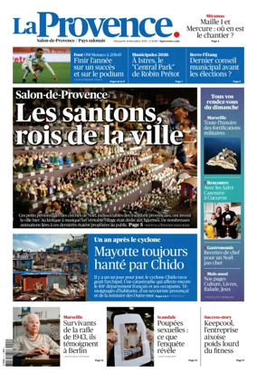 Cover of La Provence Salon-de-Provence / Pays salonais