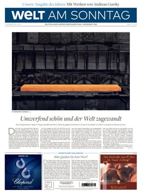 Cover of Welt am Sonntag