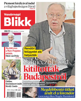Cover of Vasárnapi Blikk