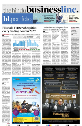 Cover of BusinessLine (Chennai)