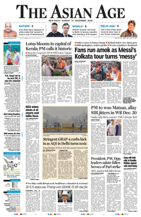 Cover of The Asian Age