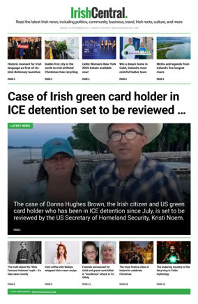 Cover of Irish Central