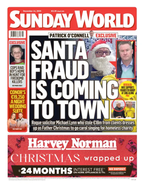 Cover of Sunday World (Ireland)