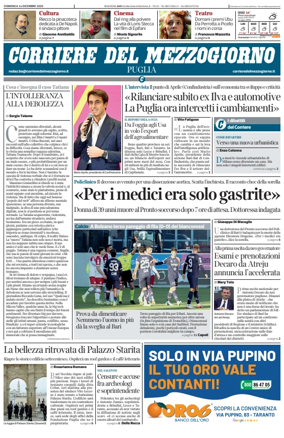Cover of Corriere del Mezzogiorno (Puglia)