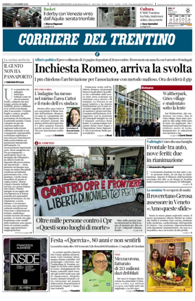 Cover of Corriere del Trentino