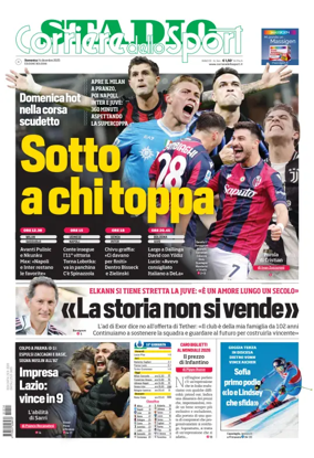 Cover of Corriere dello Sport Stadio (Bologna)