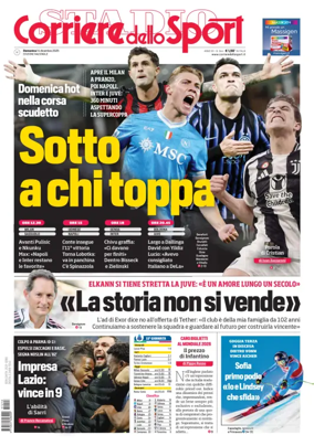 Cover of Corriere dello Sport