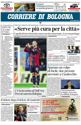 Cover of Corriere di Bologna