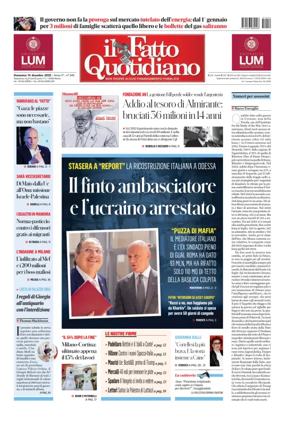 Cover of Il Fatto Quotidiano