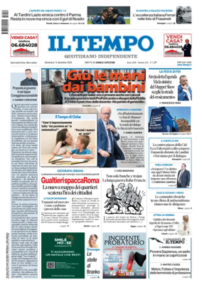 Cover of Il Tempo (Nazionale)