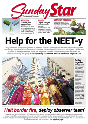 Cover of The Star Malaysia