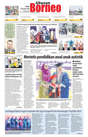 Cover of Utusan Borneo (Sarawak)