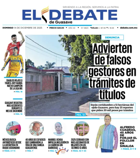 Cover of El Debate de Guasave