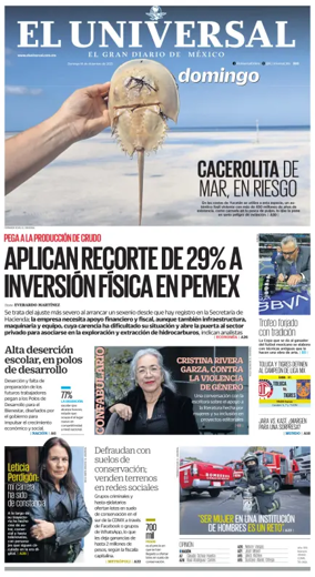 Cover of El Universal