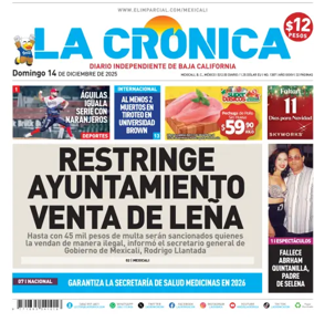 Cover of La Crónica