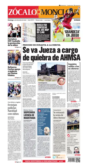 Cover of Zócalo Monclova