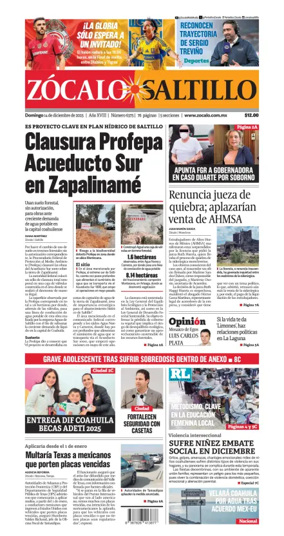 Cover of Zócalo Saltillo