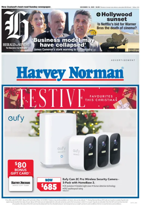 Cover of Herald on Sunday