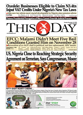 Cover of THISDAY