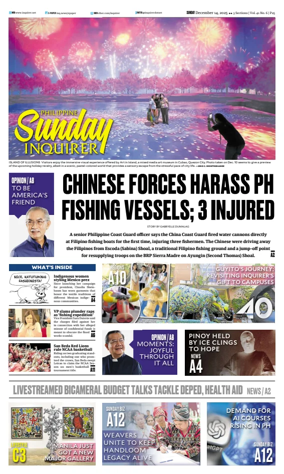 Cover of Philippine Daily Inquirer