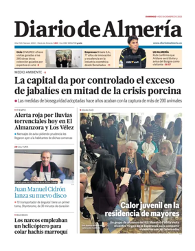 Cover of Diario de Almeria
