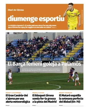 Cover of Diumenge Esportiu